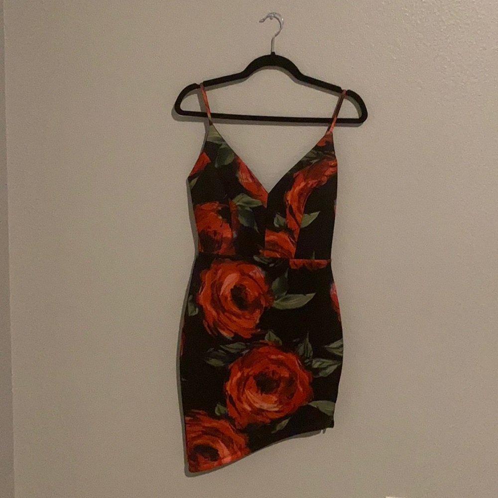 Asymmetric date night dress